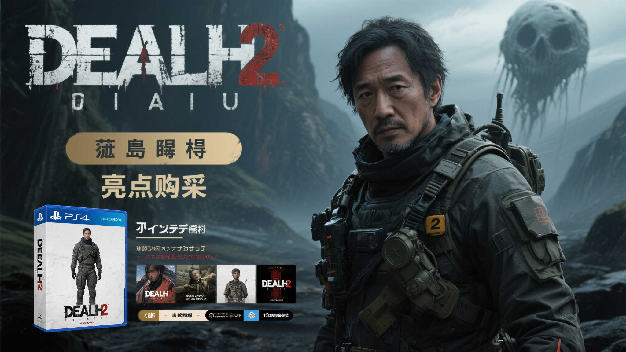 小岛秀夫亲自站台,《死亡搁浅2》预购火爆开启,速来抢购! 小岛秀夫亲自站台,《死亡搁浅2》预购火爆开启,速来抢购!