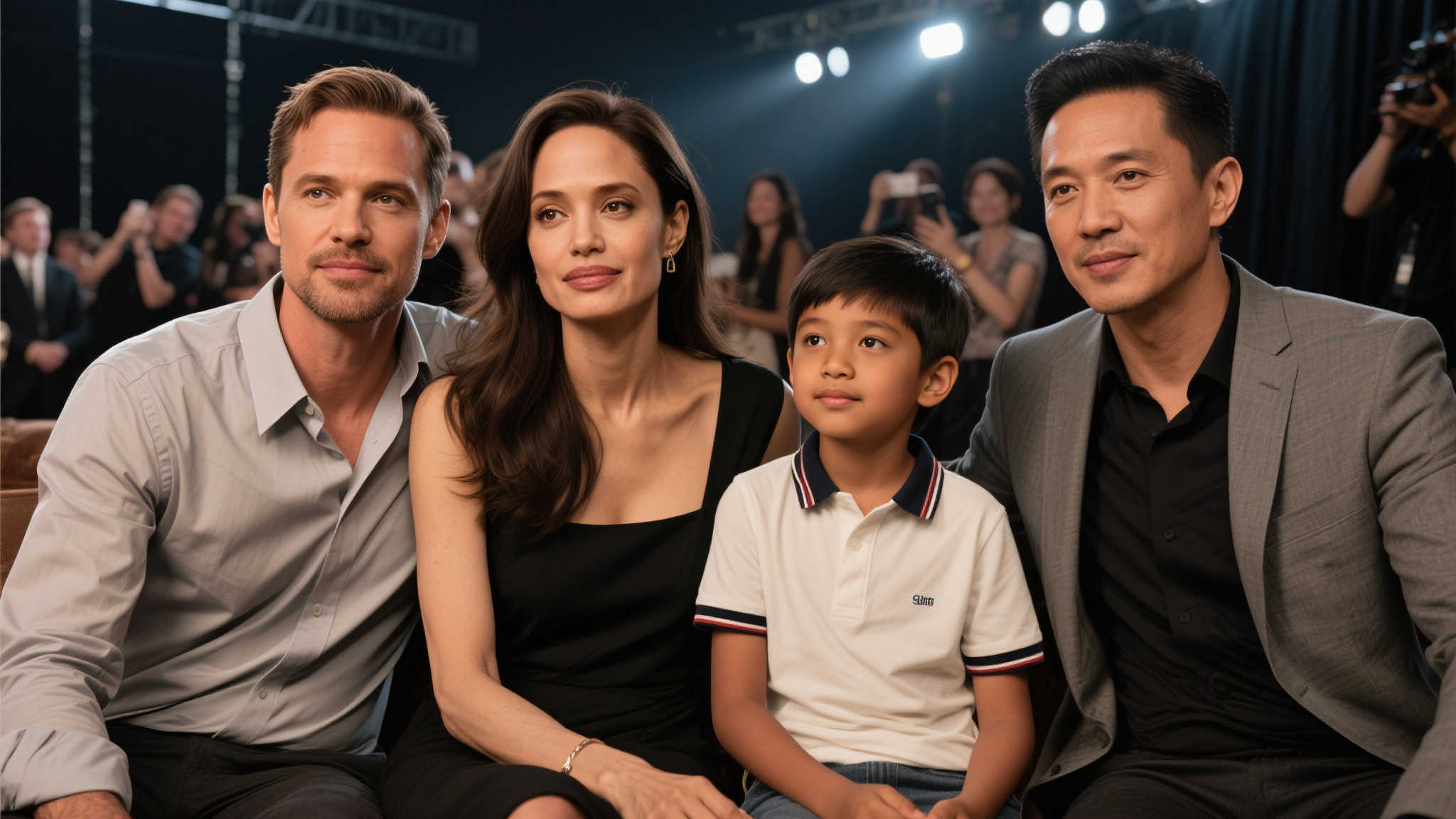 章子怡携9岁女儿亮相上影节，遗传妈妈的清冷与坚韧气质