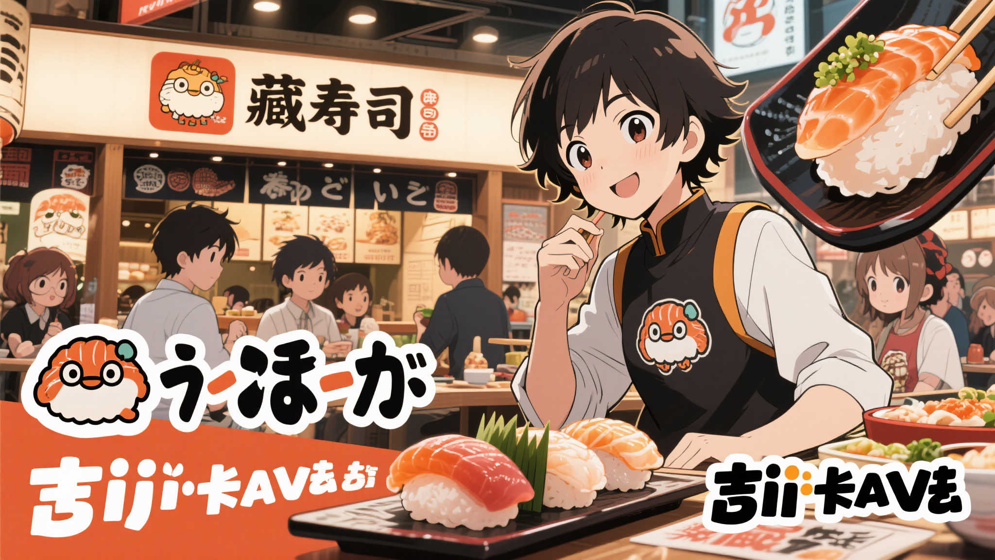 《吉伊卡哇》与藏寿司再次联手打造全新合作活动